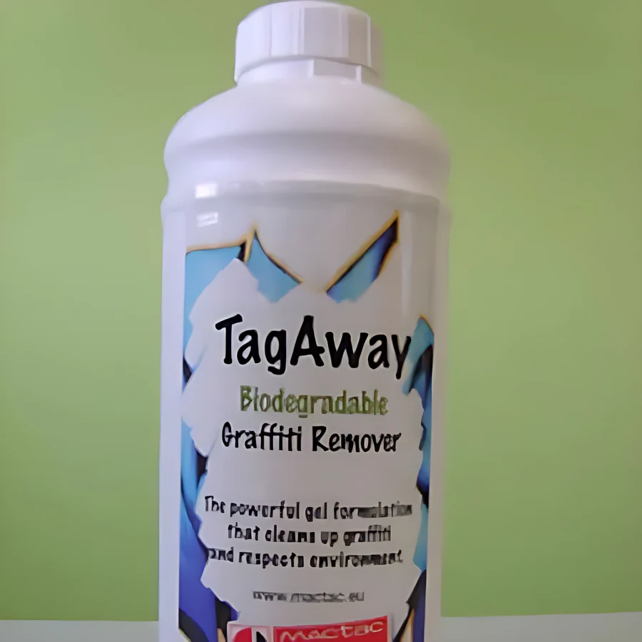 Barniz antigrafiti TagAway Mactac, eliminador biodegradable de pintadas
