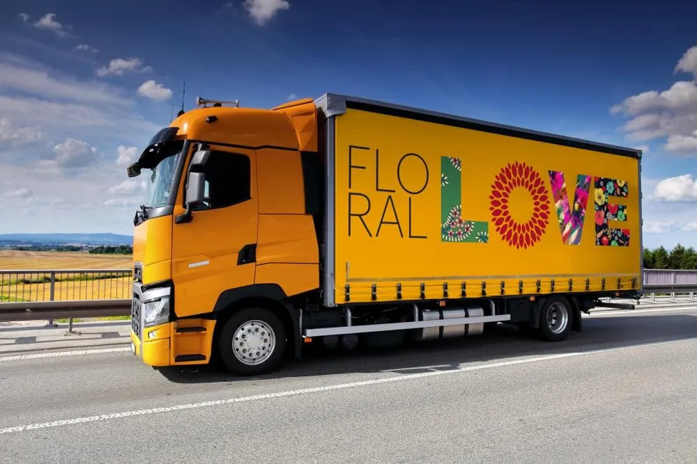 Vinilo MACal Truck Tarp para rotular lonas de camiones con alto impacto visual