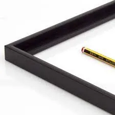 Marco de aluminio lacado para enmarcar cartón pluma, metacrilato o PVC — imagen 4
