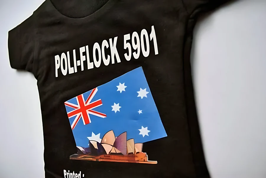 Vinilo textil flocado Subli-Flock 5901 para impresión por sublimación