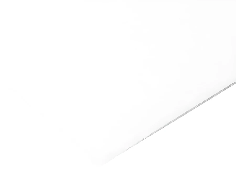 Placa de polipropileno alveolar blanco opaco, ligera y económica para displays