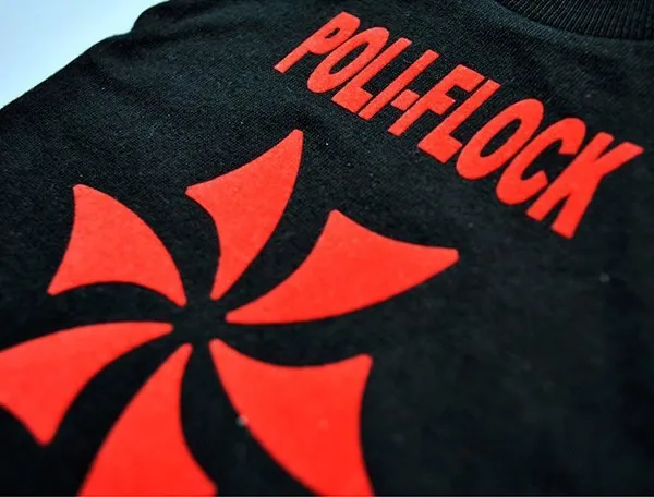 Vinilo textil Poli-Flock efecto terciopelo afelpado para prendas — imagen 2